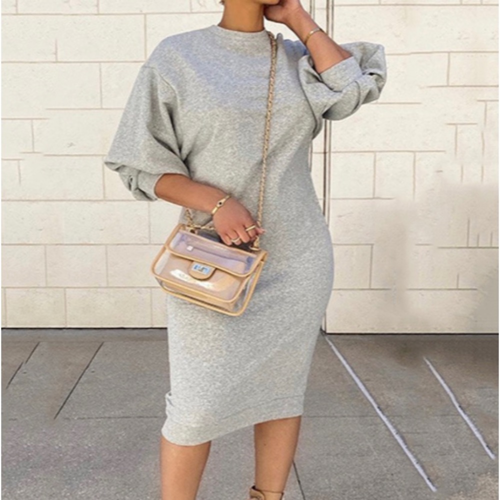 “Nothing Basic” Midi Dress